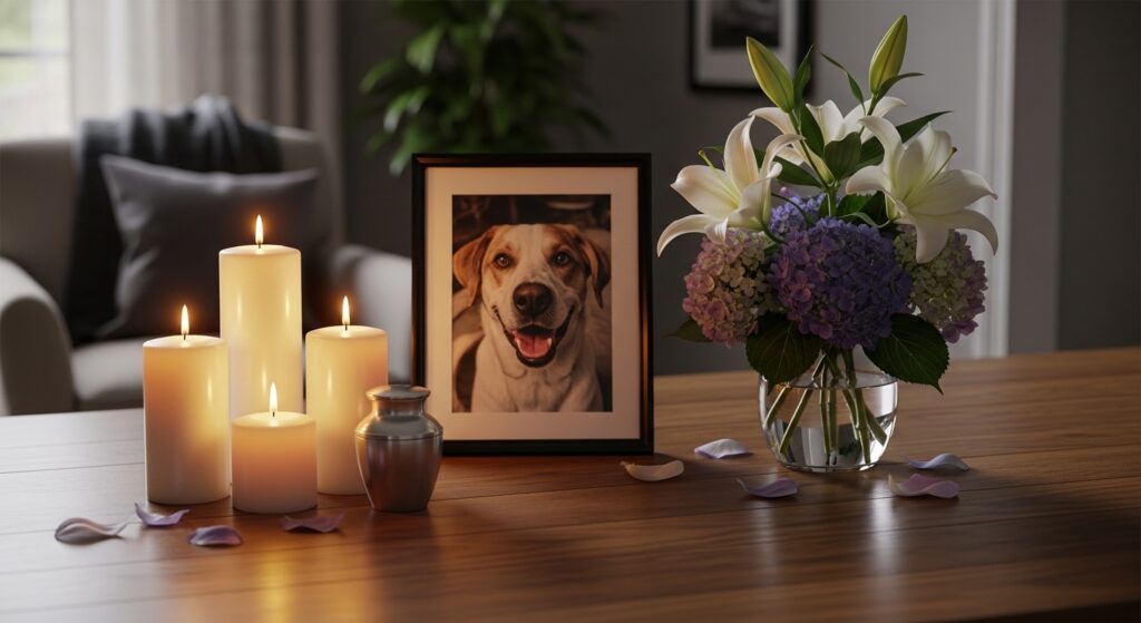 what to do when your pet dies pet memorial ideas